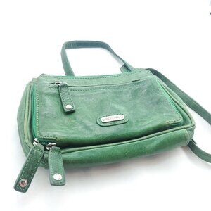 PERLINA Bag Green Crossbody Purse